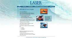 Desktop Screenshot of laserfreight.com